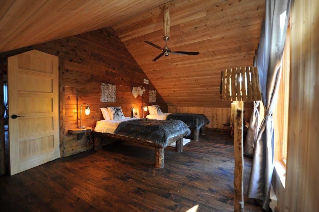 Les Bouleaux - Les Chalets Spa Canada La Malbaie Luaran gambar