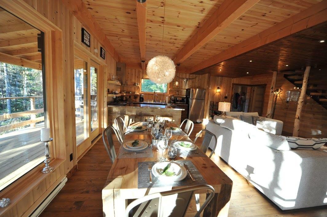 Les Bouleaux - Les Chalets Spa Canada La Malbaie Luaran gambar