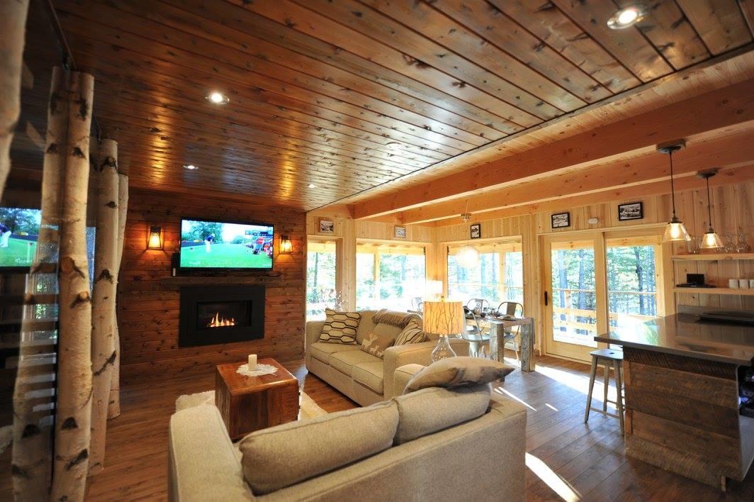 Les Bouleaux - Les Chalets Spa Canada La Malbaie Luaran gambar