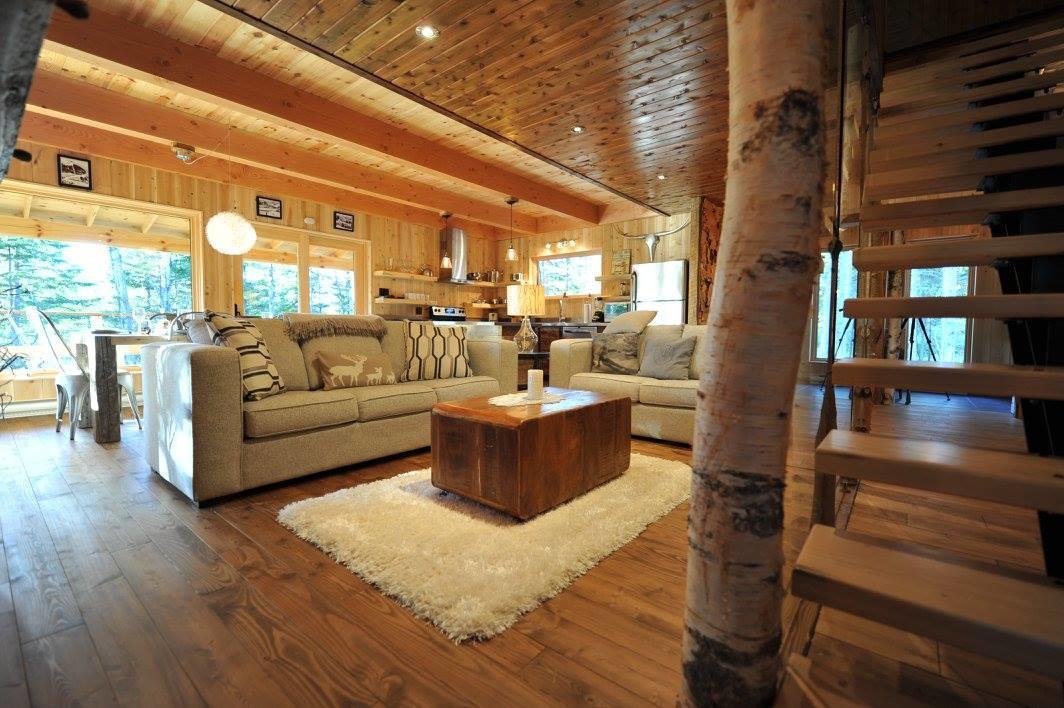 Les Bouleaux - Les Chalets Spa Canada La Malbaie Luaran gambar
