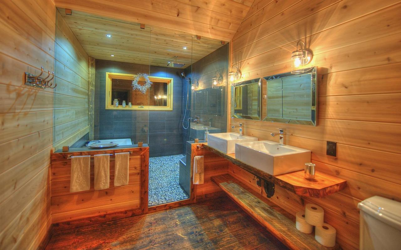 Les Bouleaux - Les Chalets Spa Canada La Malbaie Luaran gambar