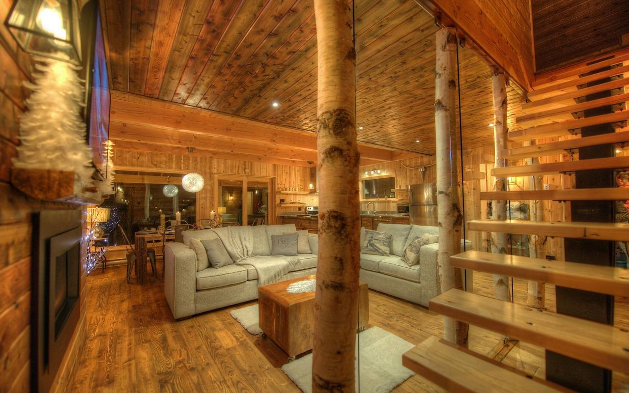 Les Bouleaux - Les Chalets Spa Canada La Malbaie Luaran gambar